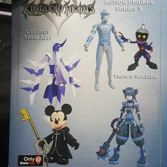 Kingdom Hearts Organization XIII Black Coat Mickey Assassin 2 Pack Disney Figure - Picture 4 of 5